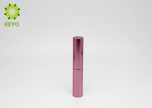 Quality Rose Gold Aluminum Lipstick Tube Container Cylindrical Empty Lipstick Bottles wholesale