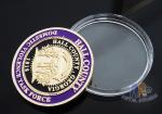 Multi Colored Sports Challenge Coins , Durable Custom Commemorative Coins