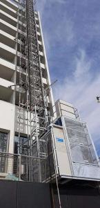 Quality Bevel Gearbox Motor Construction Hoist Elevator , CE Buck Hoist Elevator wholesale