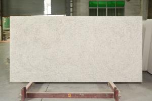 Quality Polished Quartz Marble Engineered Stone Vanity Top 3250x1850x20mm wholesale