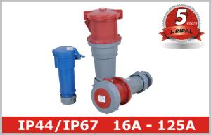 Quality Plastic Waterproof Electrical Connectors Industrial Socket Outlets wholesale