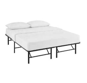 Quality Portable Queen Size Metal Platform Bed Frame Fold Twin Xl Under Bed for Apartment Living wholesale