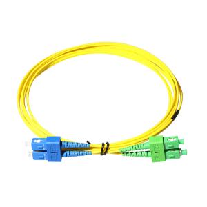 Quality LC SC Duplex Fiber Jumper Patch Cord 1m with ISO9001 Certifaction wholesale