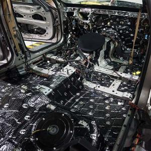 Quality BMW 730 Tailored Singular Car Sound Proof Mat Noise Reduction Sound Absorption Pad wholesale