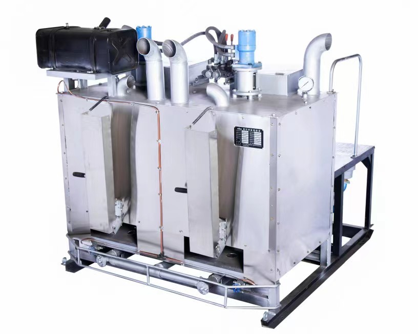 2 Tanks Diesel Thermoplastic Preheater Road Marking Boilers HG-Y1000
