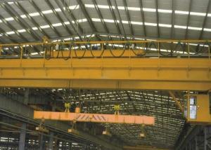 Quality Warehouse Double Girder Eot Crane Red Or Customized Painting Color wholesale