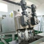 15m3/H Spiral Sludge Dewatering Machine Food Factory Sludge Dewatering Equipment