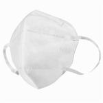 White Disposal Comfortable Kn95 Face Mask High Bacteria Filtration