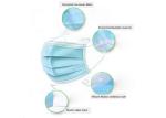 Breathable Disposable Surgical Masks , Anti Saliva Hospital Mouth Mask