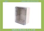 Silk Screen 200*150*130mm Clear Cover Plastic Enclosure