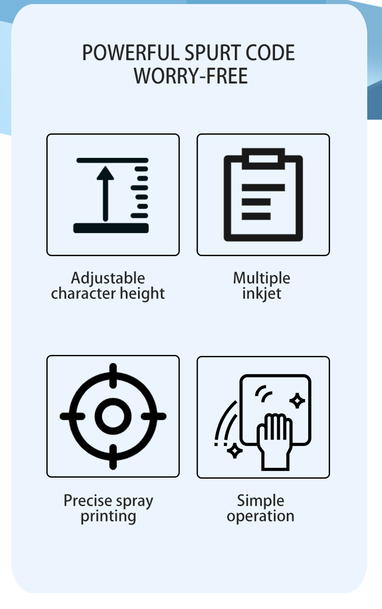 30-60mm Large Character Ink-jet Printer for Other Uses Used Printing TIJ Portable Handheld Text Graph Expiry Dates Metal Pipe Pole