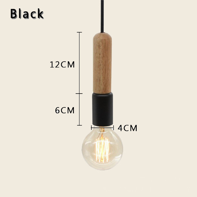 Nordic Lamp Wood LED Pendant Lights Kitchen Home Decor mini pendant lamp(WH-AP-595)