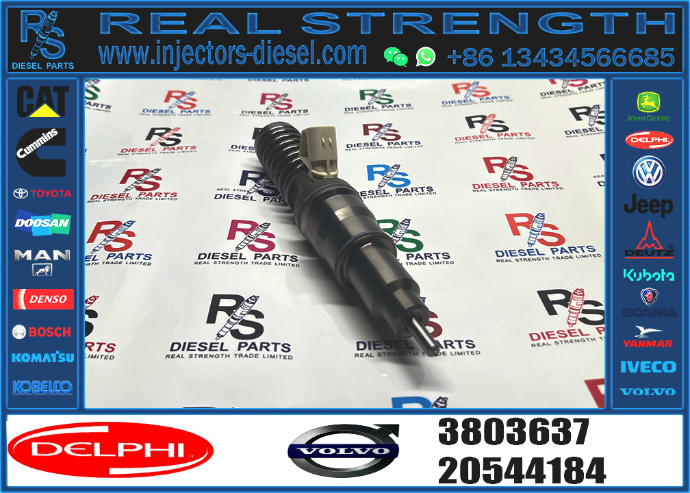 E1 Fuel Injector 3803637 3829087 BEBE4C08001 for Volvo Penta D16 Engine