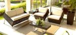 5pcs new design wicker sofa