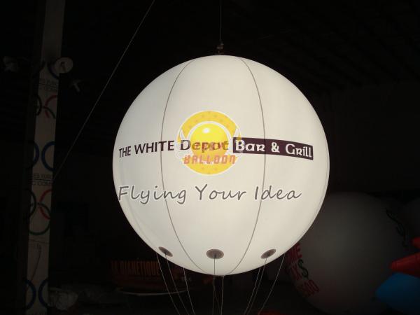 Customized Large Inflatable Lighting Balloon for Anniversary Event, Light Up