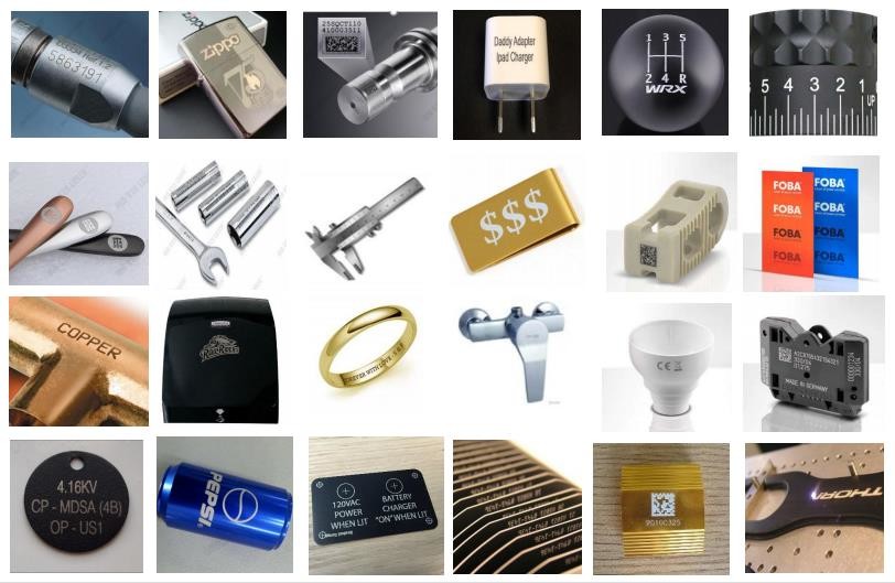 20/30/50W fiber laser making machine desktop laser fiber marking machine for metal