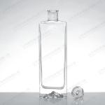 Glass Vodka Bottle For Custom 50ml 100ml 200ml 500ml 750Ml Fancy Whiskey Bourbon