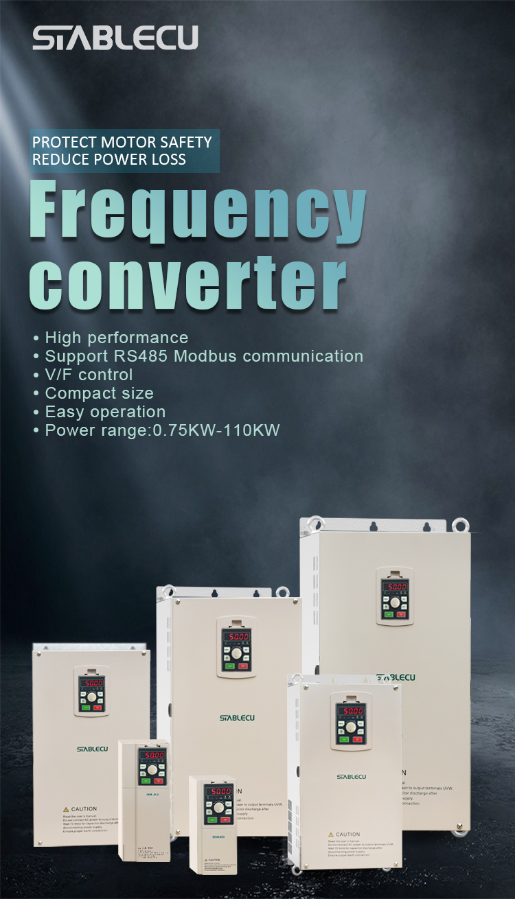 380V 110KW VFD VSD Frequency Inverter With High Torque