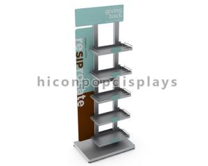 Quality Metal Pop Merchandise Displays Store Food Display Stand For Advertising wholesale