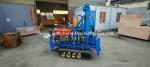 Rubber Crawler Mounted Portable Water Well Drilling Machine 150m Depth 450mm