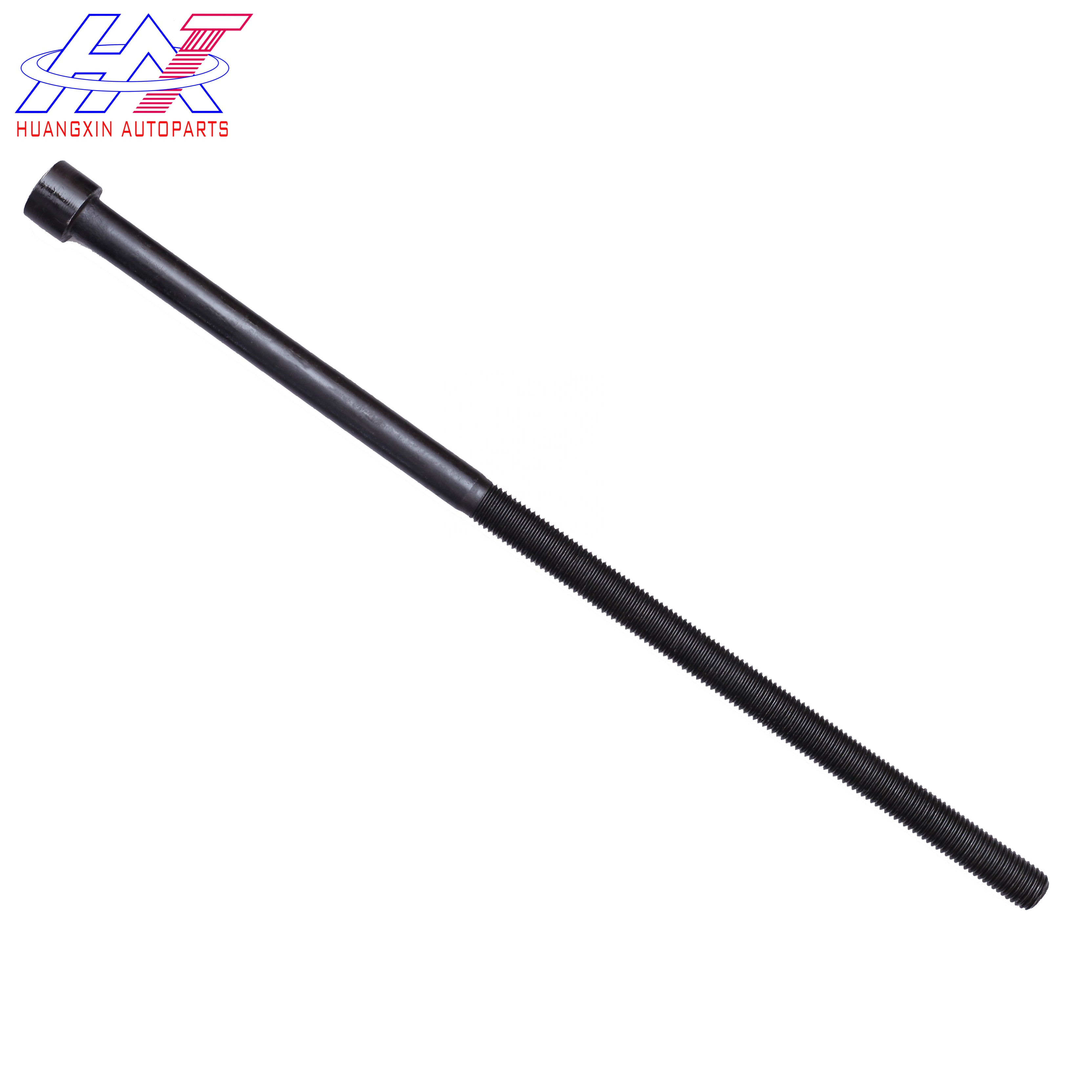 Trailer Suspension Parts Center Bolt M10-20 L200/190/180mm Electrophoresis Black For Truck Leaf Spring Customized Production