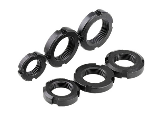 Black Oxide Finish KM-14 Metric Locknut for M3-M12 and 1/4-5/16 Power Transmission ANSI/ASME Standard Stainless Steel