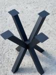 Powder Coated Dining Table Legs Metal Table Base Hardware Included