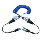 Male To Female 7 Pin OD 5.0MM Aviation Video Cables