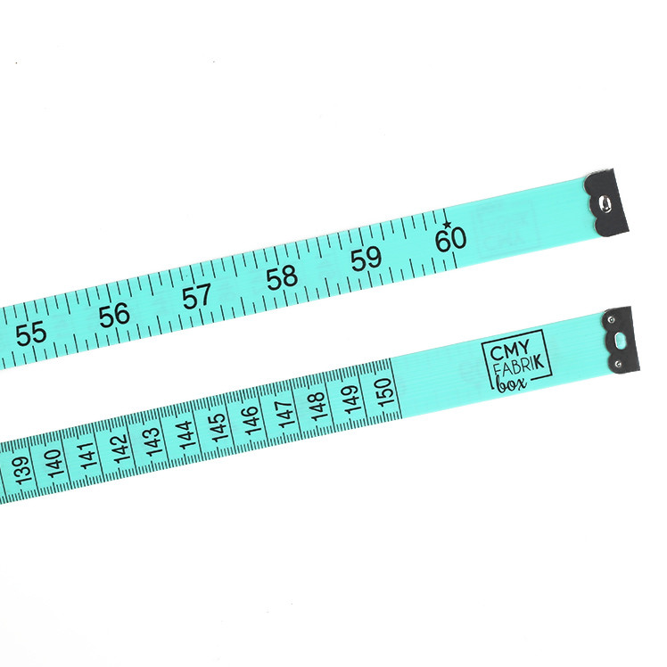Wintape 60inches Bright Green Sewing Flexible Vinyl Measuring Tape Ruler Accurate Measurements