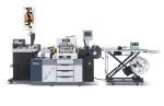 PLC Controlled Barcode Label Die Cutting Machine High Accuracy For Adhesive