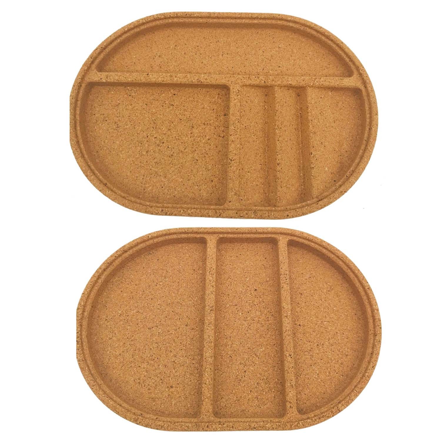 Cork Desk Tray Set Storage Cork Accessory Tray Box Storing Jewelry