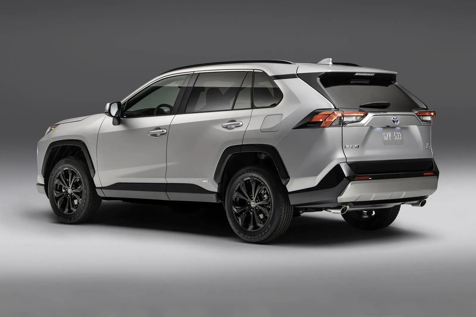 To-yota RAV-4 Compact SUV Hev Car Dual-engine 2.5L Cvt Elite Version 5 Seats SUV Fuel Electric Hybrid Car in Compact Size