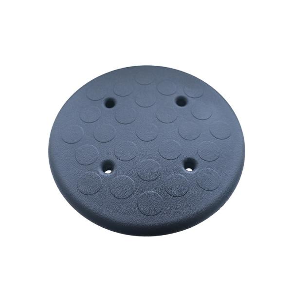 Roundness Diameter 335mm,30mm Thick Design Black PU Seat Cushion Pad Bar Stool