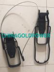 Black Powder Metal Fence Accessories Adjustable Gate Closer Corrosion Resistant