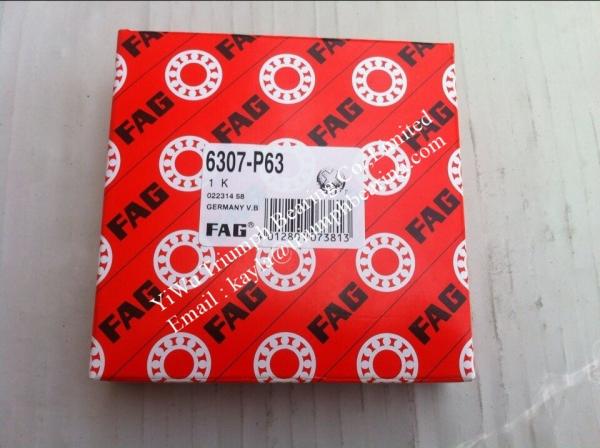 FAG deep groove ball bearing 6307-P63
