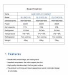 Commercial Refrigerator Static Cooling Bar Hotel Equipment 340W