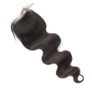 Quality Hot Sale Indian Hairpiece Natural Black Body Wave Lace Front Closure With Baby Hair In Stock wholesale