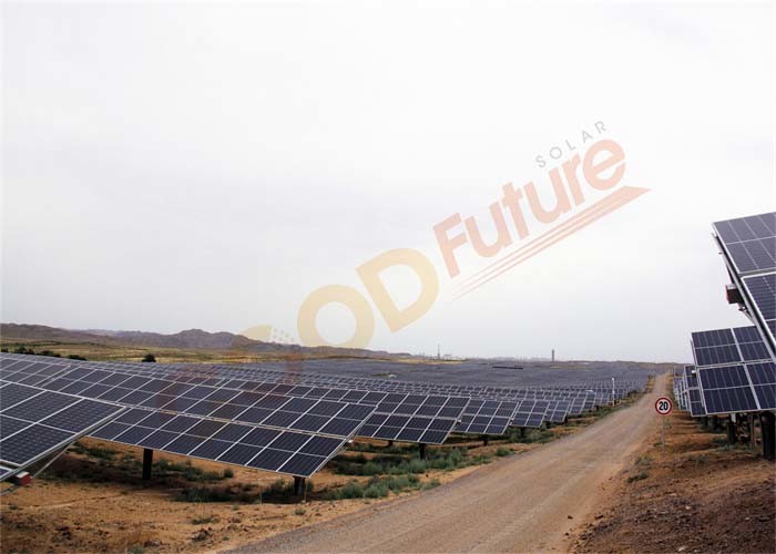 0.2kwh Single Axis Solar Tracker Mount Tracking 18m/S Backtracking