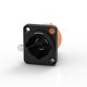 Buy cheap Electrical Plastic Female Powercon Connector 3 Pin High Current Capacity from wholesalers