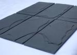 25mm Black Natural Slate Culture Stone Roofing Tiles Bathroom