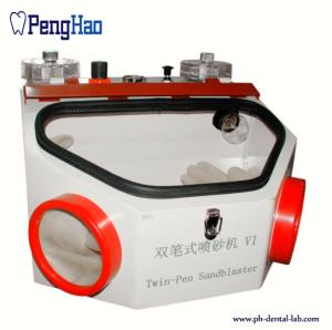 Quality 50 Watt Dental Lab Equipment Mini Jewelry Sandblasting Machine Sandblaster 110V/220V wholesale
