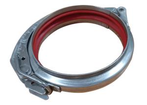 Quality 150MM Stainless Steel Cinch Clamps Dust Collection Fittings wholesale