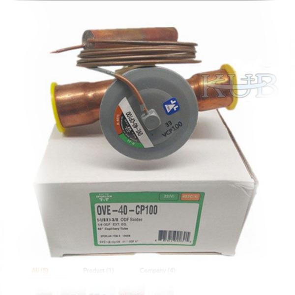 Ove-40-Cp100 R407c Thermal Expansion Valve Gas Sporlan Wrought Brass Body