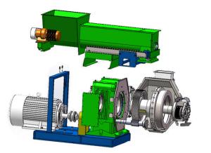 Quality Biomass Wood Pellet Mill Machine 420 Ring Die Wood Sawdust Press wholesale