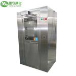 2 Blow Sides Cleanroom Air Shower Unit Stianless Steel 304 With Combination Lock