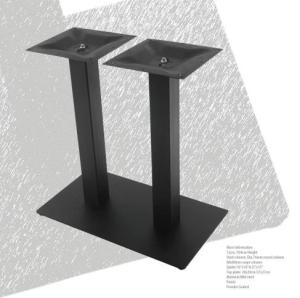 Quality Mild Steel Dining Table Legs Pedestal Powder Coated For Restaurant Furniture wholesale