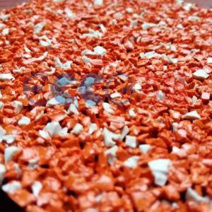 Quality Colorful EPDM Granules Flooring High Polymer Content For Playground / Yard wholesale