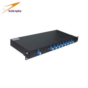 Quality 100GHZ 8CH DWDM Mux Demux Module Rack Mounted ITU Grid wholesale