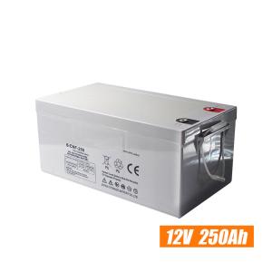 Quality White 200Ah Solar Lead Acid Battery , 12V 200Ah Lead Acid Battery wholesale