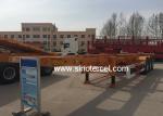 1310mm Wheel Skeletal Semi Trailer 40ft 4 Axle Semi Trailer